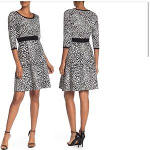 Print stretchy dress